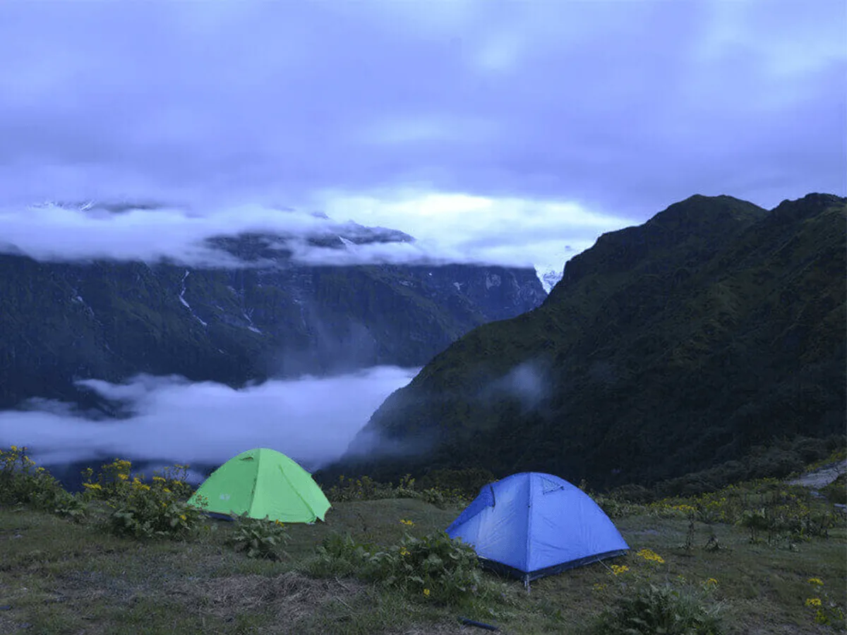 Camp-tent-at-mardi-himal-trek