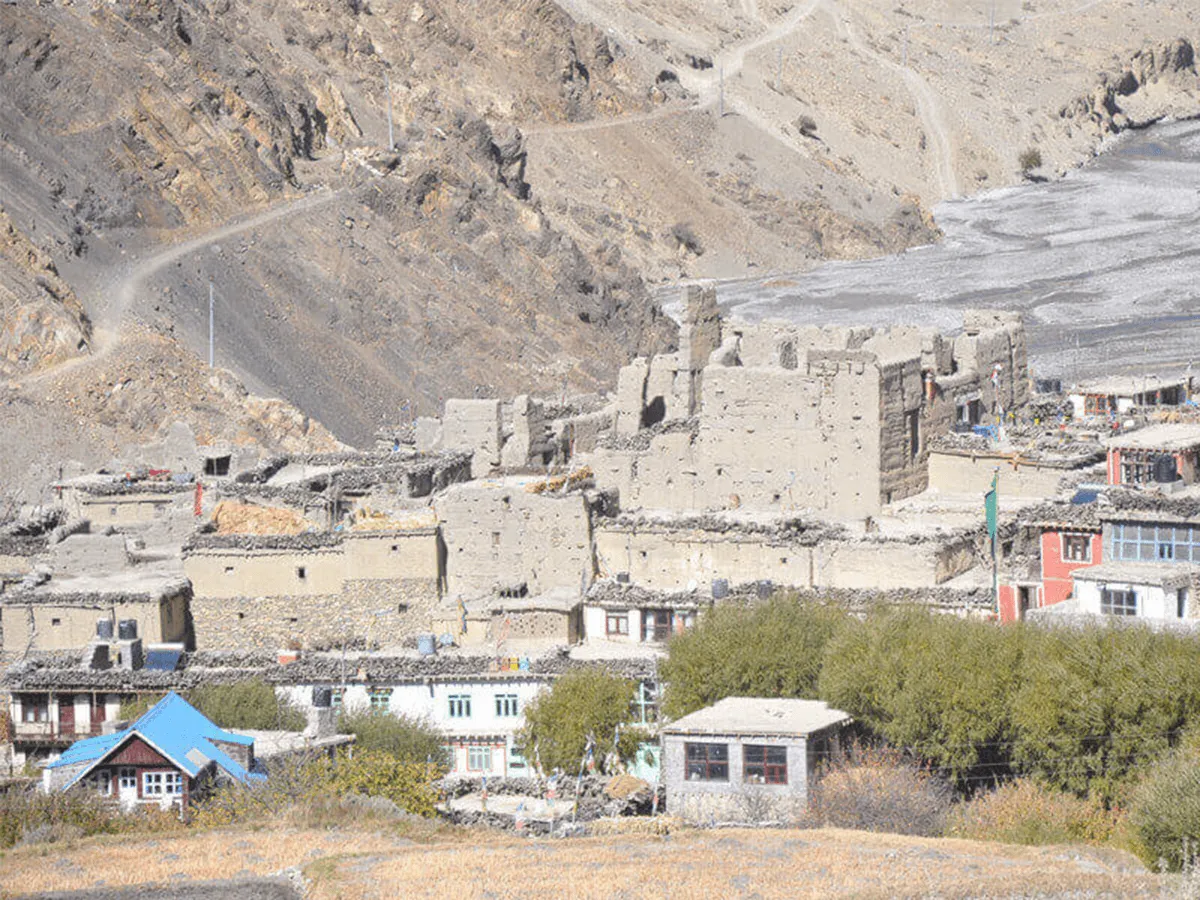 Kagbeni-village