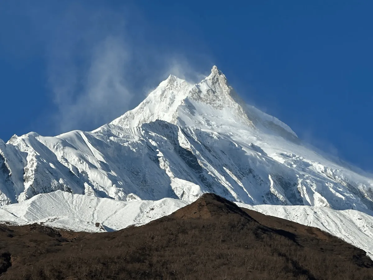 View-of-Manaslu-from-samagaon