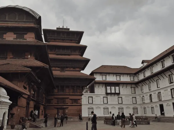 Inside The Premise Of Hanuman Dhoka Palace