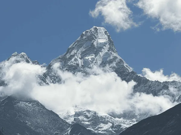 Mount Ama Dablam Seen On The Way To Ebc