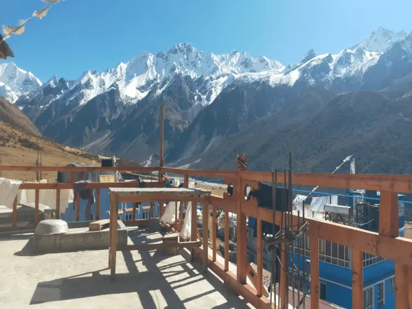Mountain View From Kyanjin Village