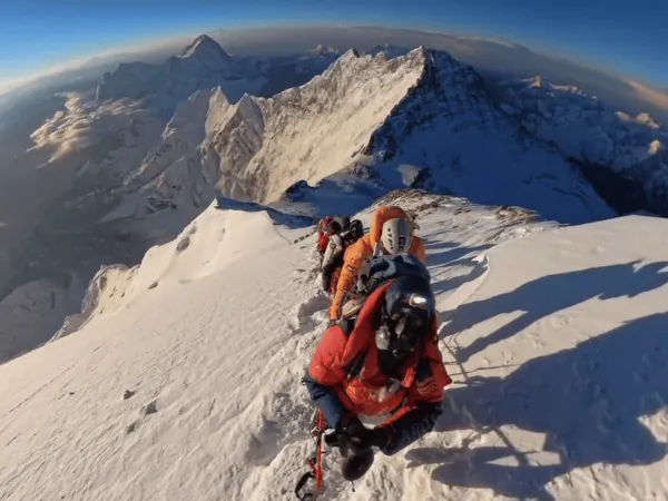 Mountain Views Seen During Everest Summit