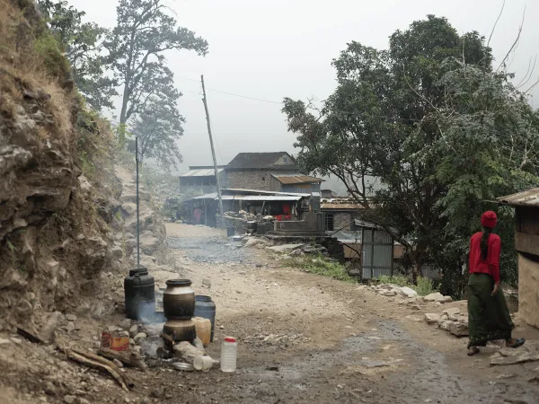 On The Way To Macha Khola