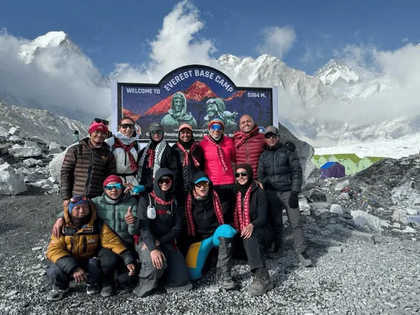Reaching Everest Base Camp