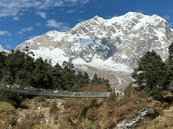 Suspension Bridge Near Shyala