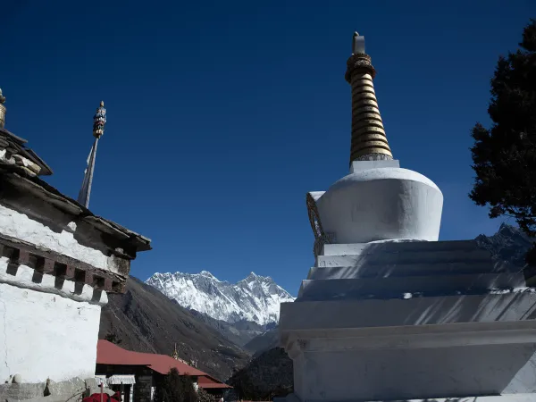 Tengboche Monastery Ebc Heli Trek