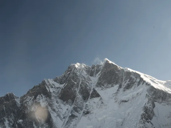 View Of Lhotse South Face From Summit Of Island Peak