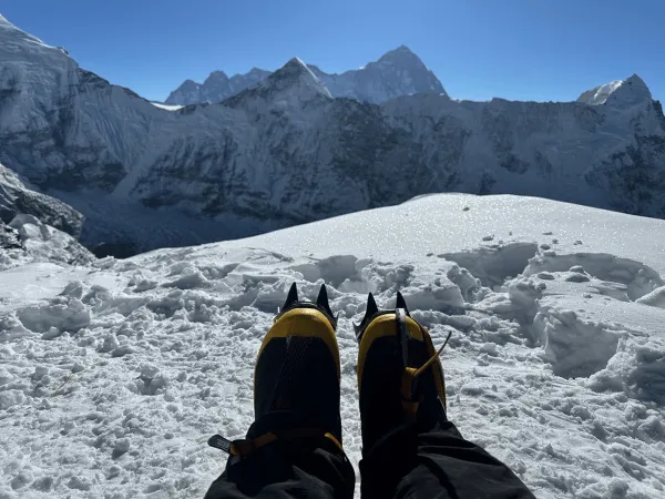 View Of Mount Makalu From Island Peak Summit